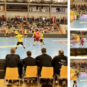 Hofmann Personal Coburg lud Kundinnen und Kunden zum Handball Spiel ein